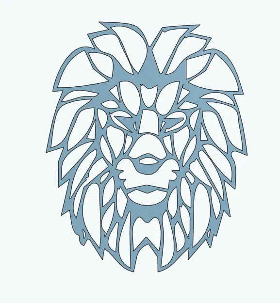 Tranh Treo Tường Sư Tử Độc Đáo - Image 1