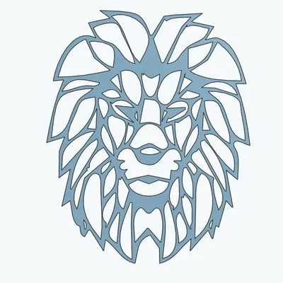 Tranh Treo Tường Sư Tử Độc Đáo