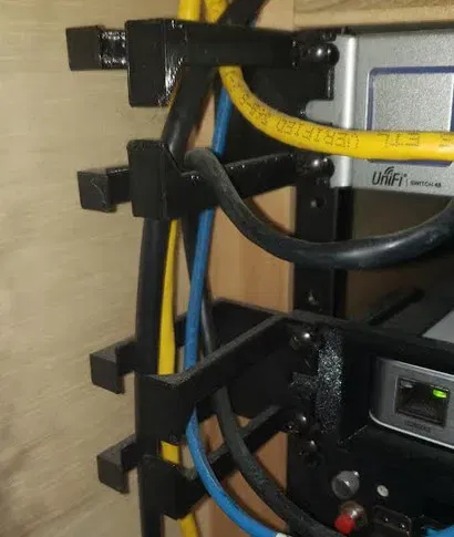 Tai nghe cáp mạng-nguồn 1U - Image 1