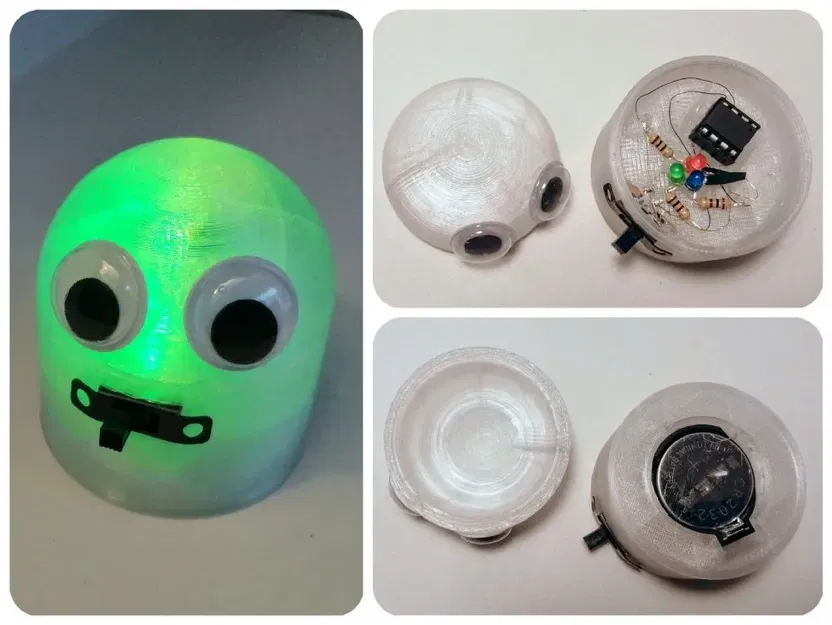 ĐÈN MA RGB TÍ HON - Image 1