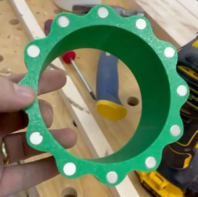 Khớp Nối Cổng Hút Bụi Từ Tính Cho Ống 4 inch (100mm)