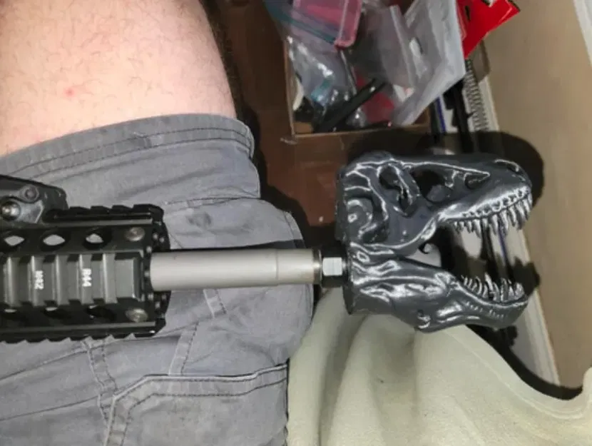 Ốp Đầu Nòng Khủng Long T-Rex - Image 1