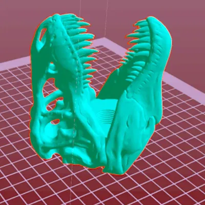 Ốp Đầu Nòng Khủng Long T-Rex