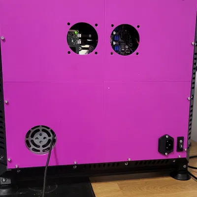 Printed Rear Back Panel