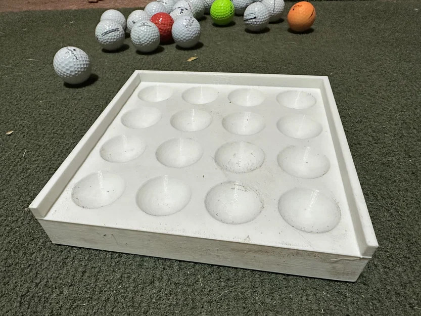 Khay Kim Tự Tháp Đựng Bóng Golf 4x4 - Image 2