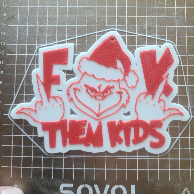 Title F chúng trẻ em trang trí wit Grinch Tóm tắt F họ trẻ em tran - Image 1