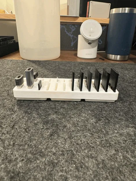 Khay Đựng Thẻ Nhớ SD, Micro và USB Gridfinity 1x3 - Image 3