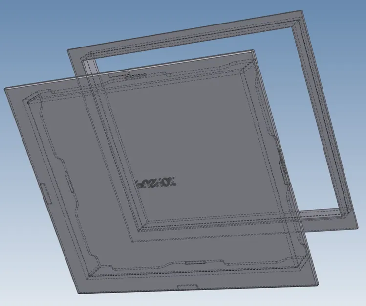 Cửa kiểm tra cho tường và/hoặc trần thạch cao - Image 1