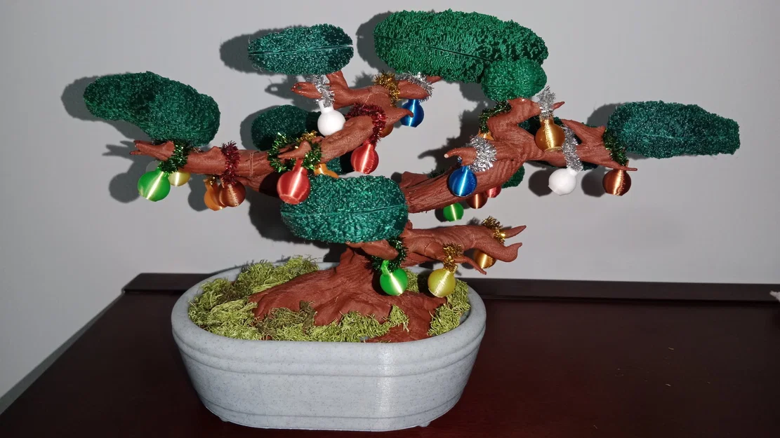 Cây Bonsai Giáng Sinh STL - Image 2
