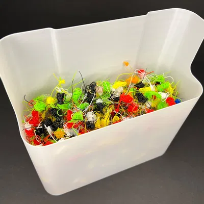 Bambu Lab Waste Chute Bucket for Purged Filament Poop