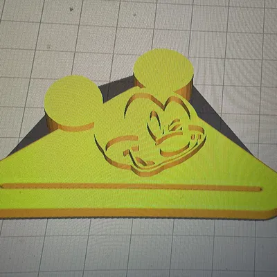 Khuôn bóp kem đánh răng hình Mickey