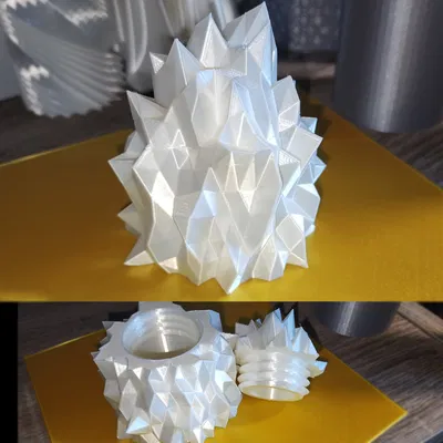 Hộp Đựng Đồ Hình Tảng Băng