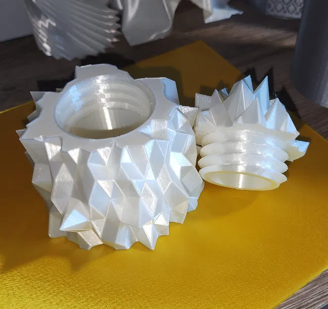 Hộp Đựng Đồ Hình Tảng Băng - Image 2