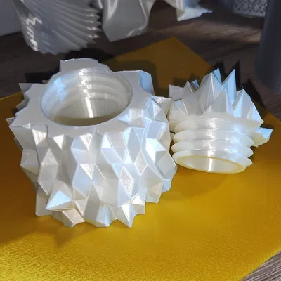 Hộp Đựng Đồ Hình Tảng Băng