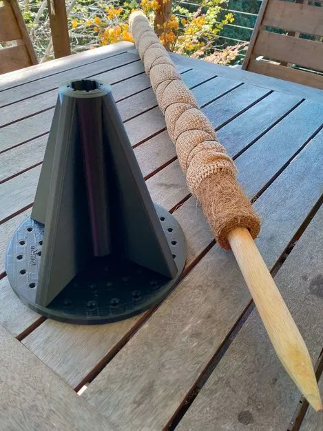 Chân đế cho cột rêu/cây cột dừa/cây thông Noel - Image 1