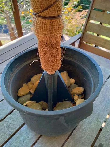 Chân đế cho cột rêu/cây cột dừa/cây thông Noel - Image 2