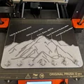 Giá treo chìa khóa gắn tường hình dãy Mont Blanc - Thumbnail 3