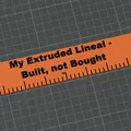 Lineal (20 Zentimeter/Centimeter) - My extruded lineal - built, not bought - Thumbnail 2
