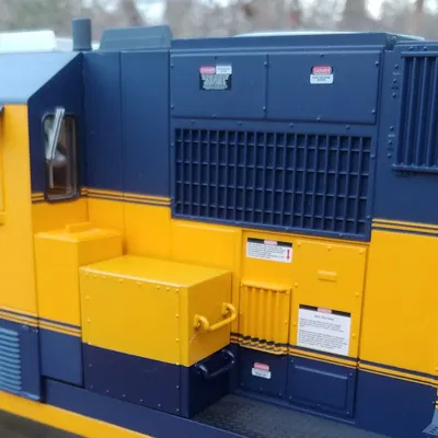 HEP inverter cabinet for the USA Trains Alaska SD70MAC