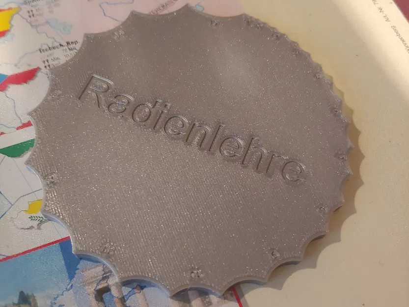 Radienlehre - Thước đo bán kính - Image 1