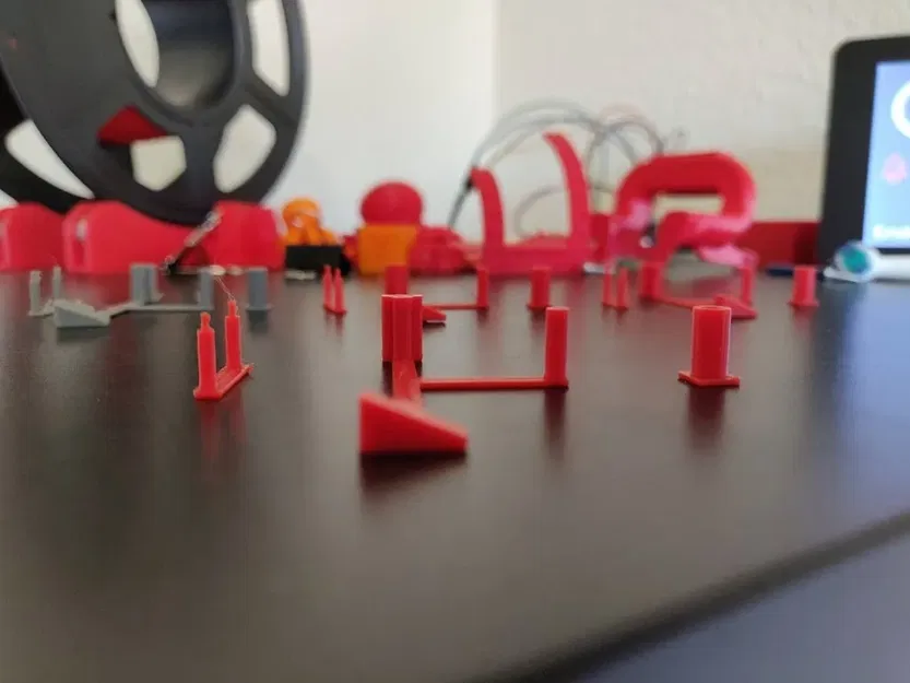 Bài kiểm tra độ co rút/sợi dây - Retraction/Stringing Calibration/Torture Test - Image 2