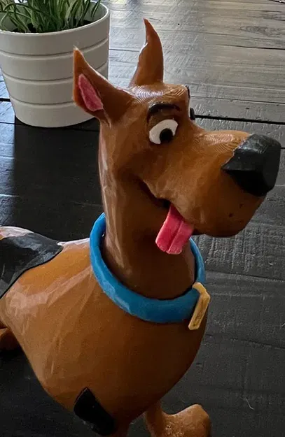 Mô hình Scooby Doo - Phiên bản Tách Màu - Image 2