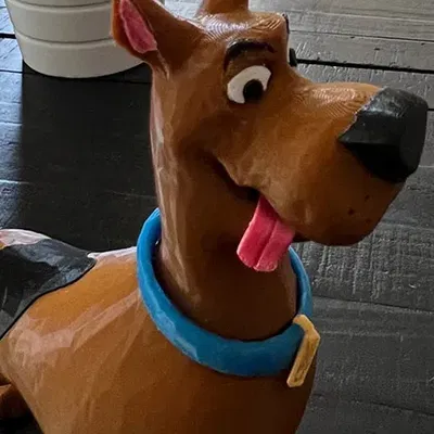 Mô hình Scooby Doo - Phiên bản Tách Màu