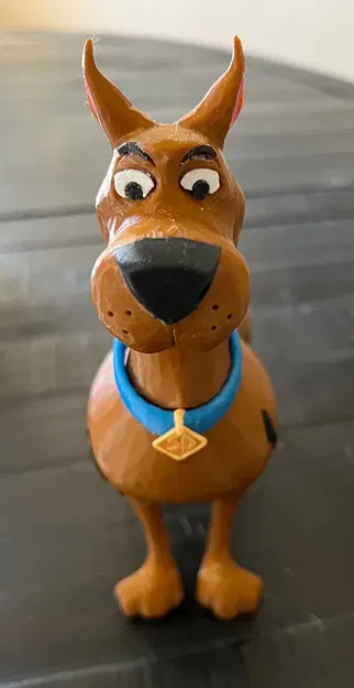 Mô hình Scooby Doo - Phiên bản Tách Màu - Image 3