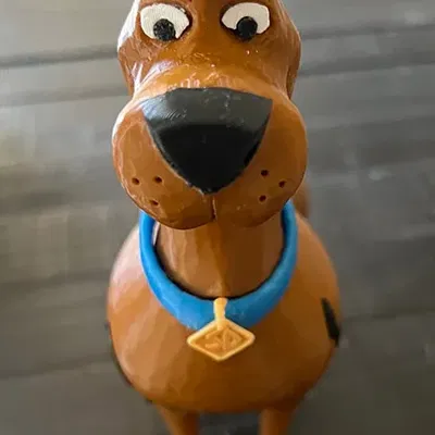 Mô hình Scooby Doo - Phiên bản Tách Màu