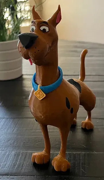 Mô hình Scooby Doo - Phiên bản Tách Màu - Image 4