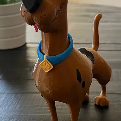 Mô hình Scooby Doo - Phiên bản Tách Màu