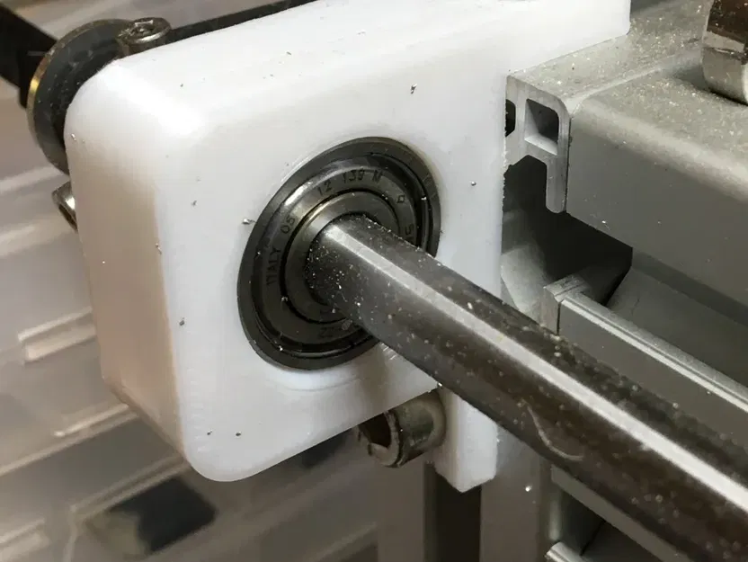 Chân Đế Vòng Bi Cho Thanh Nhôm 30x30, Giá Đỡ Vòng Bi, ZZ608 - Image 2