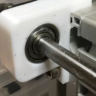 Chân Đế Vòng Bi Cho Thanh Nhôm 30x30, Giá Đỡ Vòng Bi, ZZ608