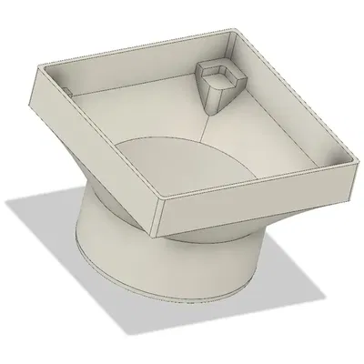 Lỗ Thoát Sàn 130x130 mm, Ống 100 mm