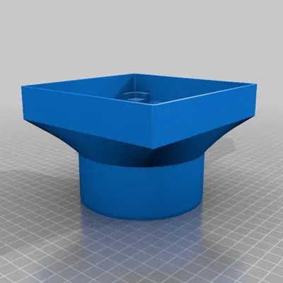 Lỗ Thoát Sàn 130x130 mm, Ống 100 mm