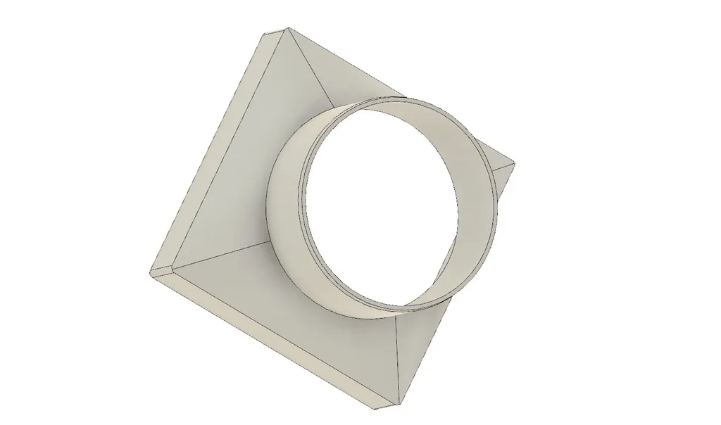 Lỗ Thoát Sàn 130x130 mm, Ống 100 mm - Image 3