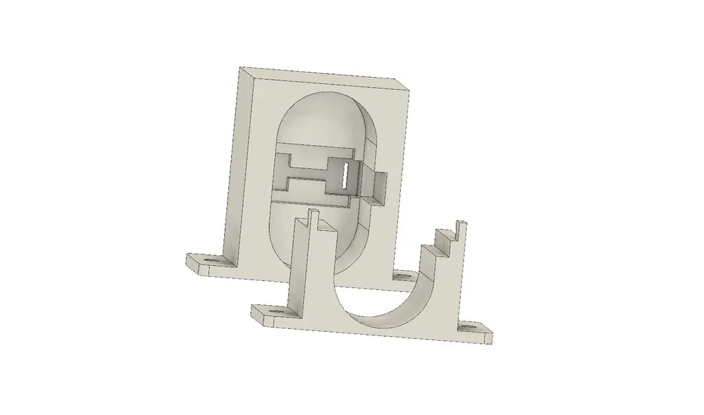 Giá đỡ pin cho Rover, từ máy khoan pin Makita cũ - Image 2