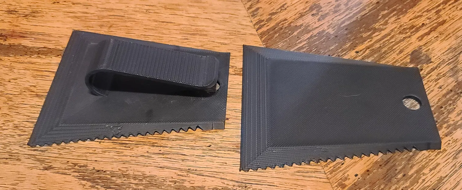 Kẹp Chắn Bùn Tích Hợp Cạo Tuyết Có Lỗ Móc Chìa Khóa - Image 1