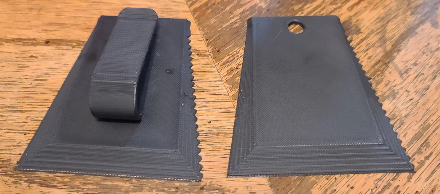 Kẹp Chắn Bùn Tích Hợp Cạo Tuyết Có Lỗ Móc Chìa Khóa - Image 2