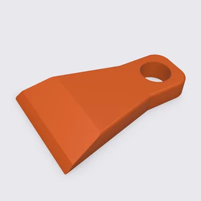 Móc khóa cào băng đá