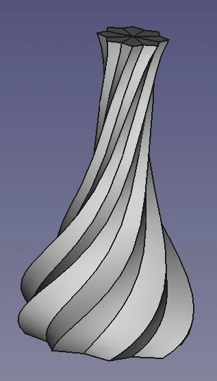 Mẫu Hoa Văn Xoắn Ốc 140mm Chỉnh Sửa Được - Image 1