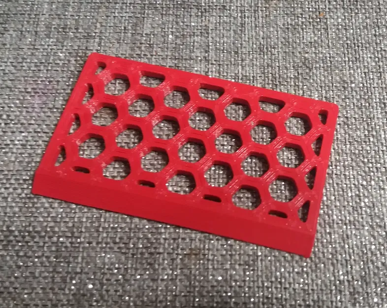 Dụng cụ cào băng hình lục giác cỡ thẻ ATM - Image 1