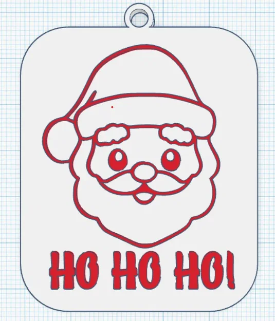 Móc khóa Ông Già Noel - Image 1