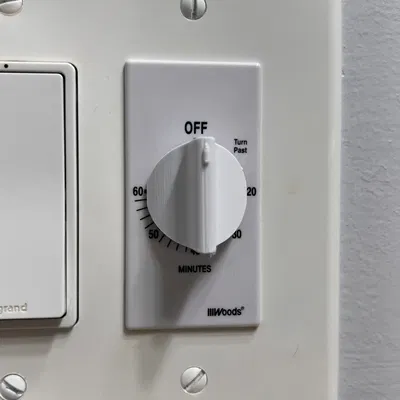 Núm thay thế cho Timer cơ đấu dây điện