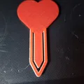 Kẹp sách hình trái tim "I love you" - Thumbnail 2