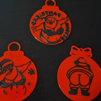 Bộ 3 quả châu Giáng sinh