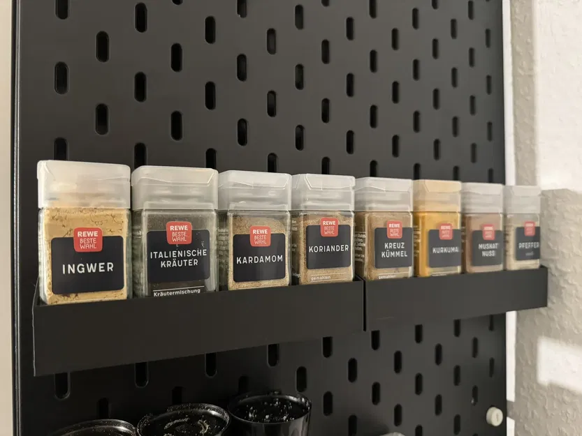 Giá đựng gia vị vuông Skadis cho bảng IKEA Skadis - Image 1