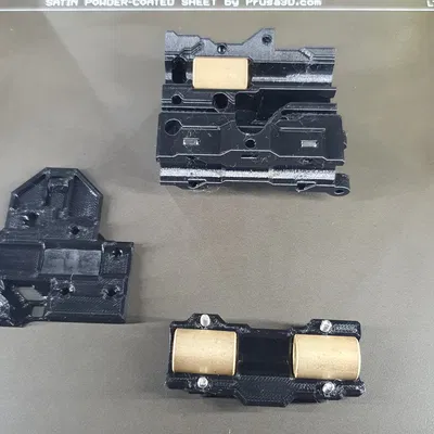 Nâng cấp ổ bi Sinter Bronze cho trục X