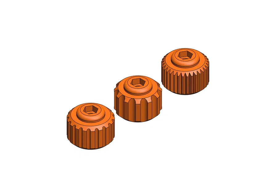 Ender 3, S1 & S1 Pro Tensioner Thumbscrews - Image 5