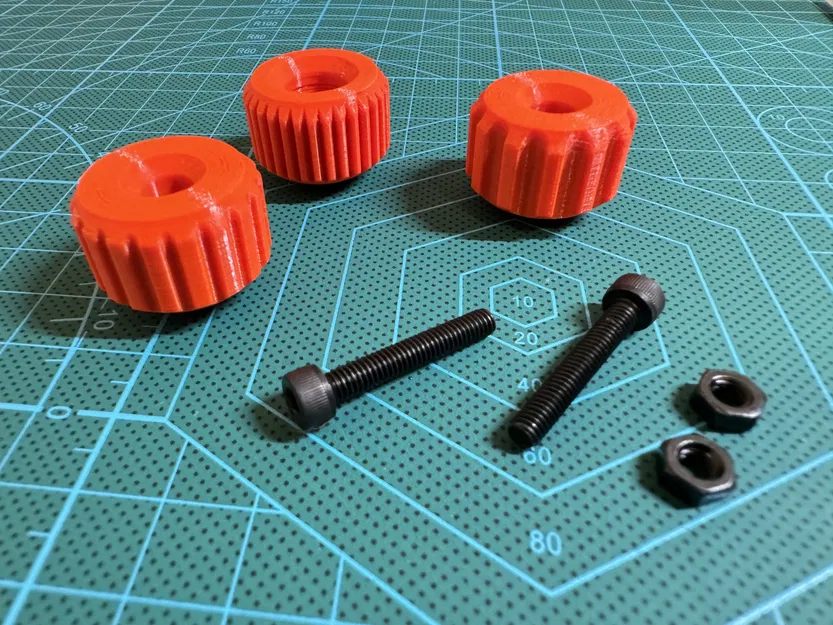 Ender 3, S1 & S1 Pro Tensioner Thumbscrews - Image 7